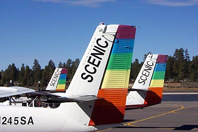 "Scenic" airplane tails
